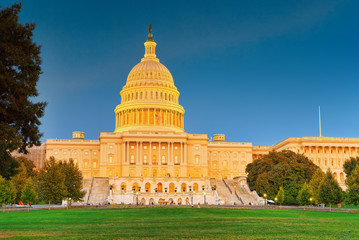 Fototapeta premium Washington, USA, United States Capitol, often called the Capitol Building.