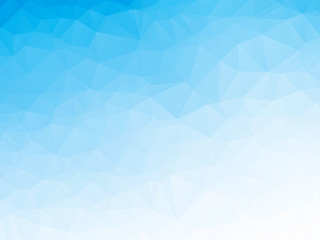 abstract blue ice water geometric vector background