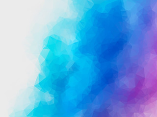 abstract blue purple polygonal vector background