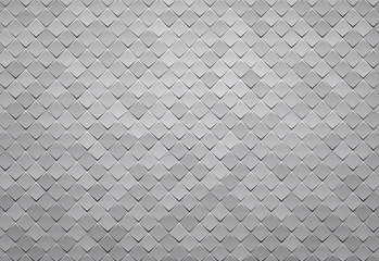 abstract gray square tile background - obrazy, fototapety, plakaty