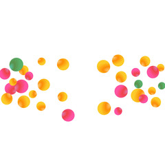 Modern background with bubbles. Cute Pattern for Postcard, Print, Banner or Poster. Vector Texture in Trendy Style