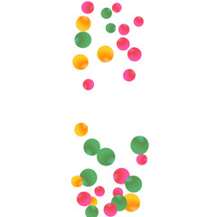 Modern background with bubbles. Cute Pattern for Postcard, Print, Banner or Poster. Vector Texture in Trendy Style