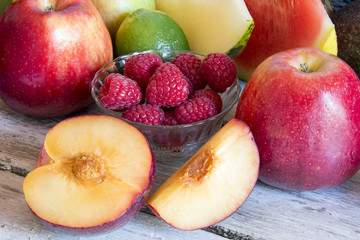 Varied fresh fruit