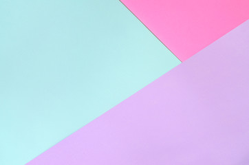 Texture background of fashion pastel colors. Pink, violet and blue geometric pattern papers....