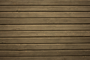 Obraz premium Table made by brown wood planks . Timber texture or background 