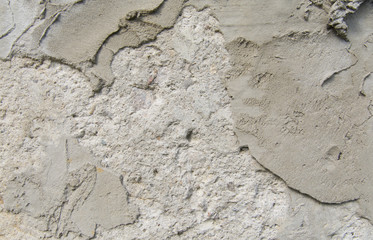 The texture of old concrete.
