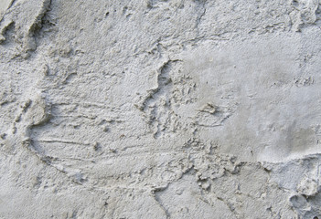 The texture of old concrete.
