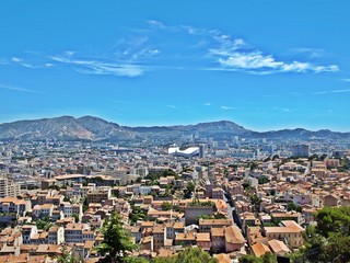 Fototapeta na wymiar Marseille panorama