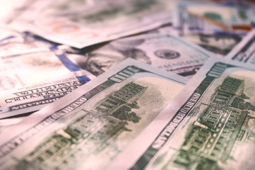 Money closeup