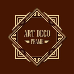 Art Deco Frame
