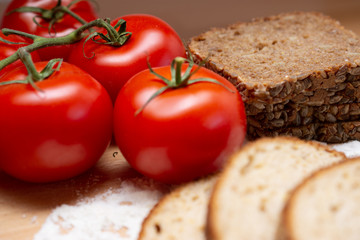 Bauernbrot, Vollkorn zum Frühstück