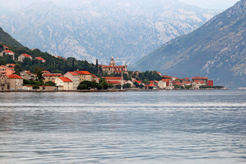 Bay of Kotor Prcanj village Montenegro