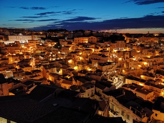 Matera, Panorama und Sehenswürdigkeiten der Felsenstadt / Höhlenstadt in Italien - Kulturhauptstadt Europas 2019