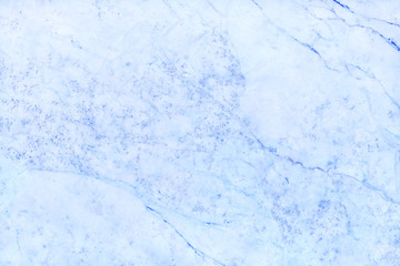 Fototapeta na wymiar Blue pastel marble texture in natural pattern with high resolution for background and design art work. Tile stone floor.