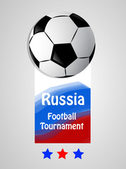 Illustration of background for Football Tournament