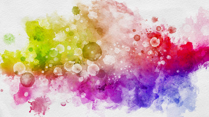 Wasserfarben Aquarell Hintergrund Textur