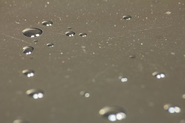 Drops on the surface