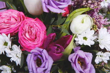 Beautiful flowers as background