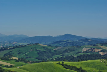 Obraz premium Colline e Montagne Marchigiane
