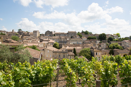 Saint Emilion French village is a Unesco heritage