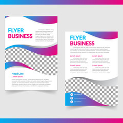 Business brochure,  flyer, cover design template.