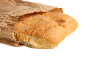 White bread ciabatta