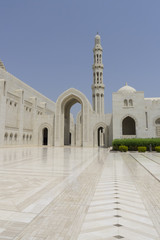 Fototapeta na wymiar Mosque Sultan Qaboos