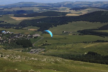 paysage d'Auvergne, massif du Sancy