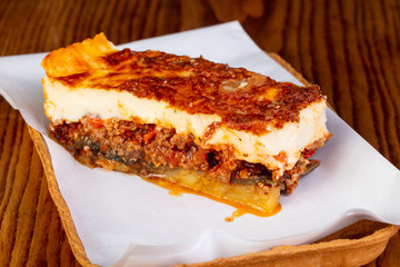 Greek traditional mousaka