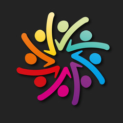Obraz premium logo abstrait