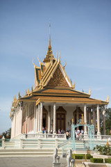 Fototapeta premium CAMBODIA PHNOM PENH ROYAL PALACE SILVER PAGODA