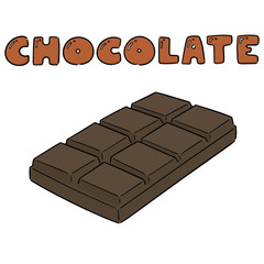 vector of chocolate