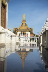 CAMBODIA PHNOM PENH ROYAL PALACE SILVER PAGODA