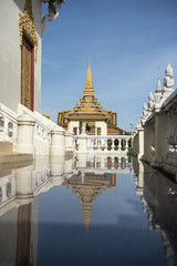 CAMBODIA PHNOM PENH ROYAL PALACE SILVER PAGODA