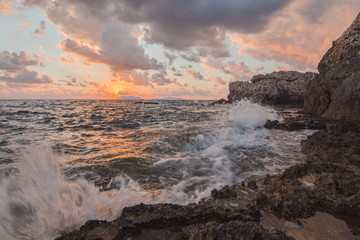 Epic light at sunset 
