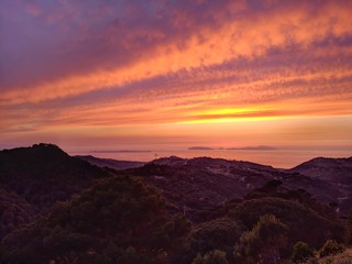 Epic light at sunset 