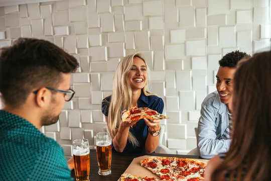 What's better than pizza with friends?