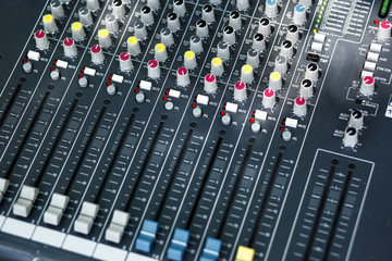 sockets and plugs of musical equipment