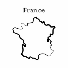 the France map