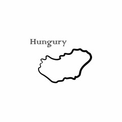 the Hungary map