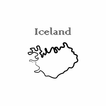 the iceland map