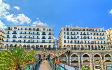 Photo sur Plexiglas Algérie Moorish Revival architecture in Algiers, Algeria