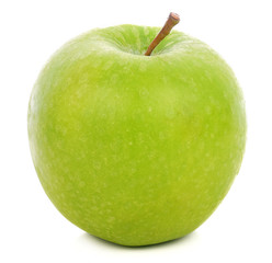 Green apple isolated on white background