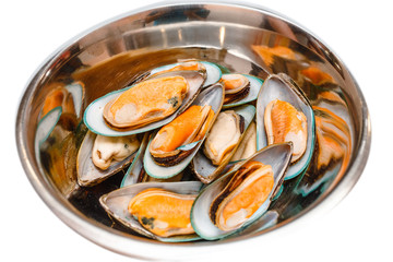 Mussels in the bowl