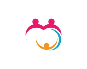 community care Logo template