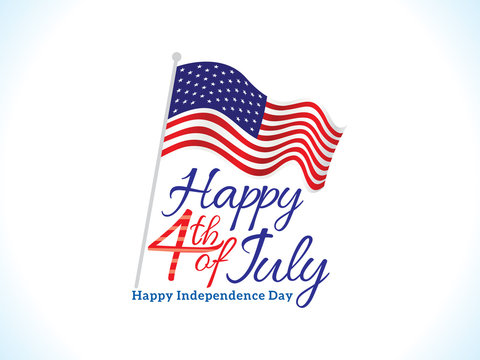 abstract artistic american independence day background