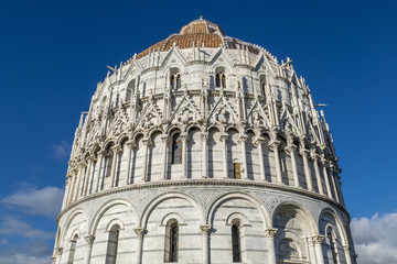 Baptistery of Pisa, Tuscany, Italy, Europe