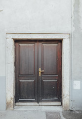 Wooden Doors in Old Town