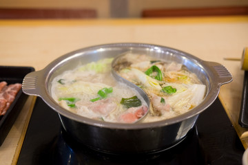 Sukiyaki or Shabu shabu