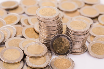 euro coins